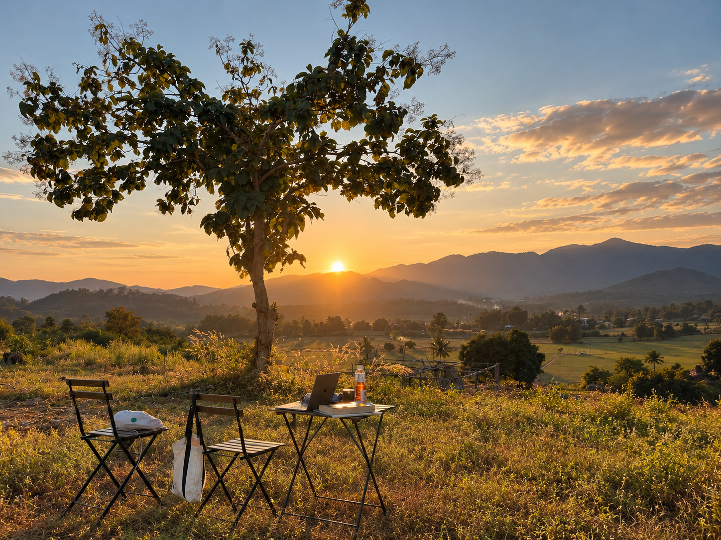Pai Horizon at sunset
