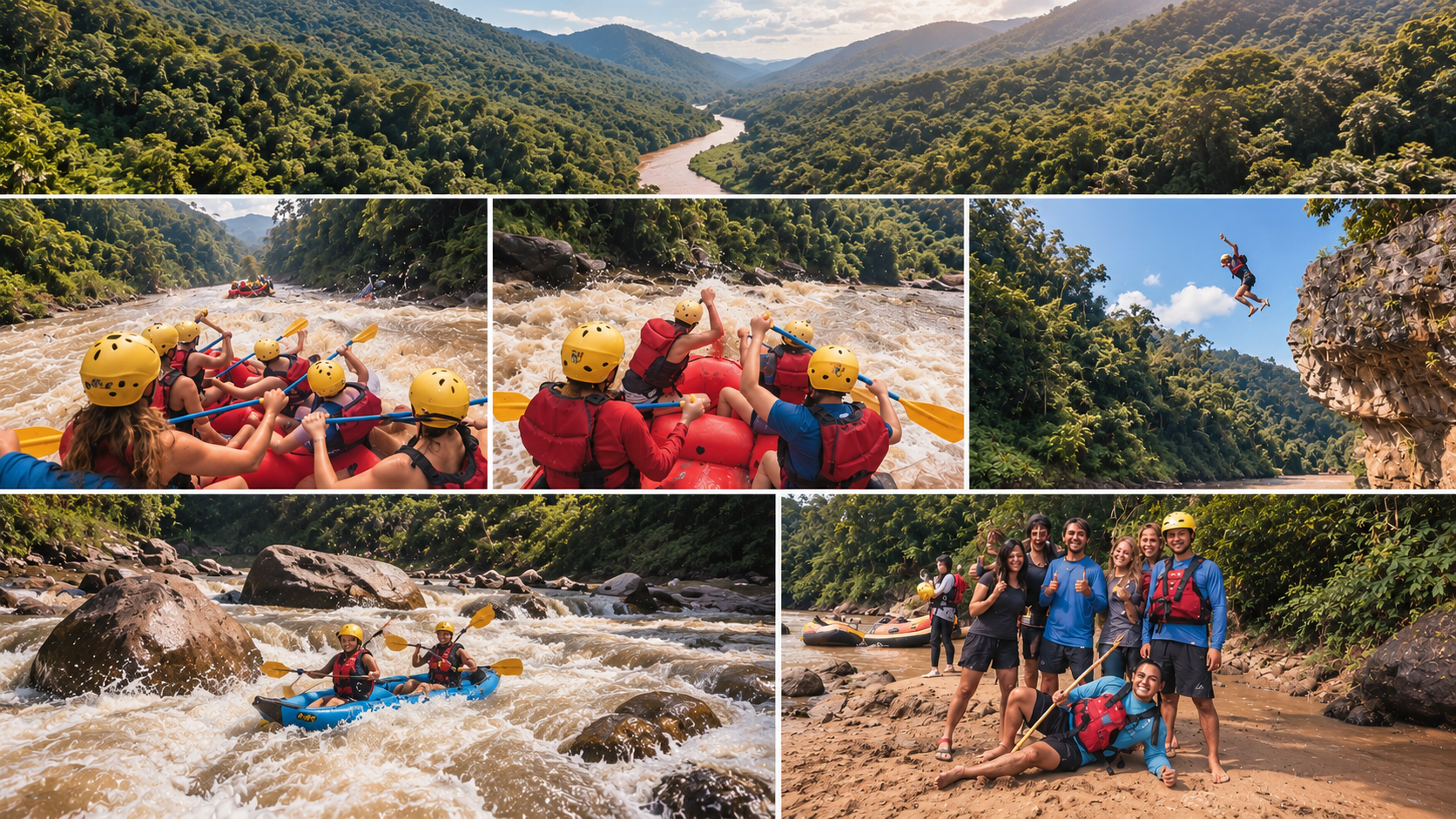 1 Day Rafting