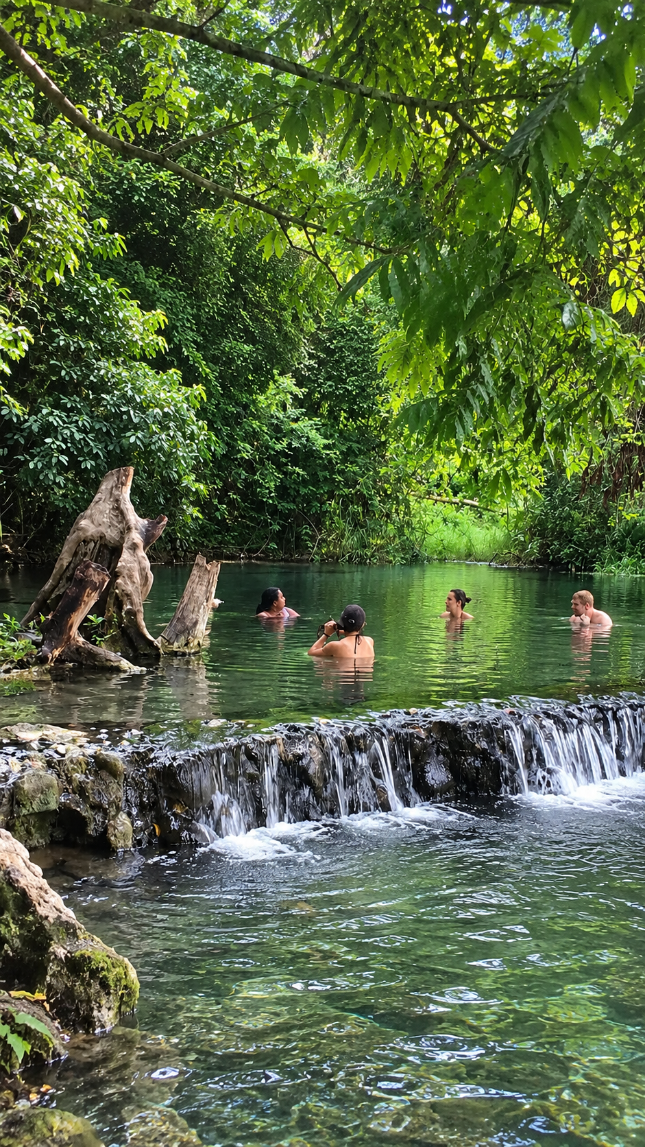 Sai Ngam Hot Spring in Pai