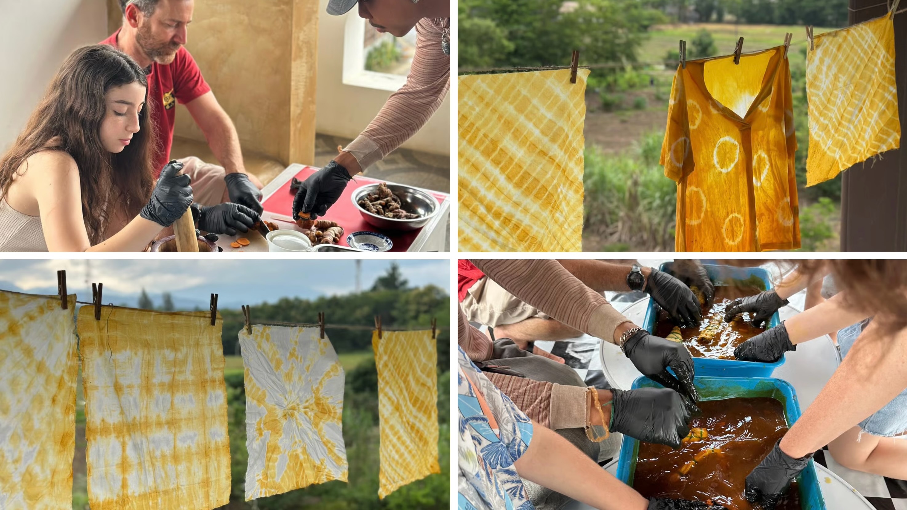 Turmeric Tie-Dye Workshop